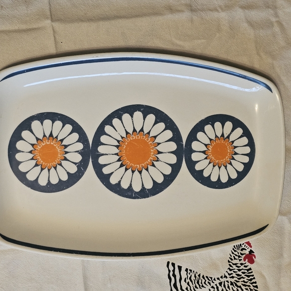 Vintage Figgjo Norway Daisy Serving Dish - Picture 4 of 4